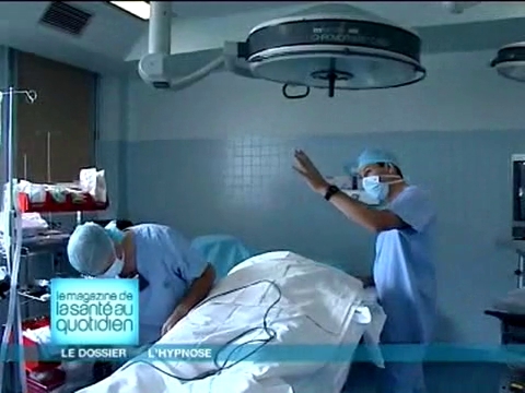 L'hypnose peut être utilisée pour une opération des sinus.