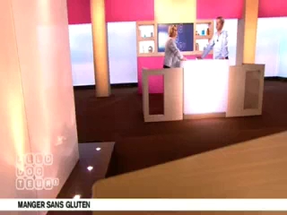 Marina Carrère d'Encausse et Michel Cymes expliquent l'intolérance au gluten ou maladie cœliaque.