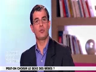 Marina Carrère d’Encausse et Benoît Thevenet expliquent comment est déterminé le sexe des bébés.