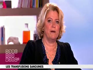 Marina Carrère d’Encausse et Michel Cymes expliquent les transfusions sanguines.