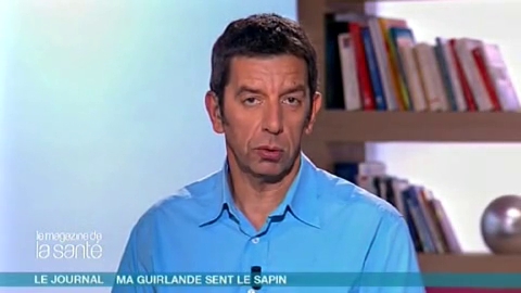 Marina Carrère d'Encausse et Michel Cymes expliquent les risques d'accidents liés aux guirlandes électriques.