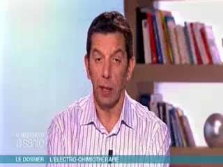 Marina Carrère d’Encausse et Michel Cymes expliquent l’électro-chimiothérapie.