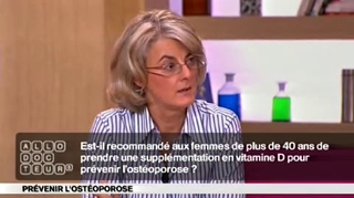 Ostéoporose : plus de vitamine D après 40 ans ?