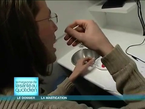 Créée en 2000, la bouche artificielle permet de mieux étudier la mastication.