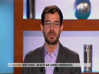 Marina Carrère d'Encausse et Benoît Thevenet expliquent le syndrome des bébés secoués.