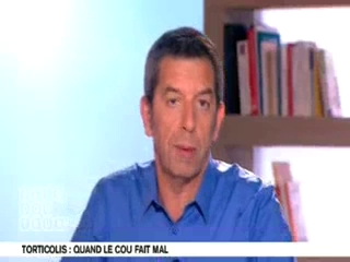 Marina Carrère d'Encausse et Michel Cymes expliquent le torticolis