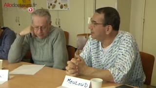 Atelier nutrition à l'hôpital de la Pitié-Salpêtrière à Paris