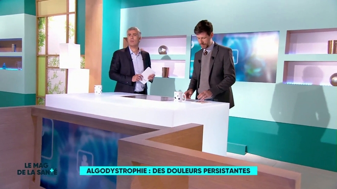 Régis Boxelé et Philippe Charlier expliquent l'algodystrophie