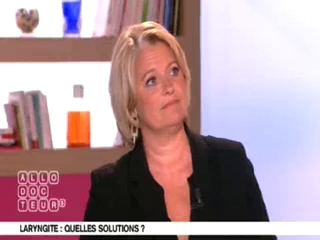 Marina Carrère d'Encausse et Michel Cymes expliquent la laryngite.