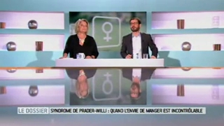 Marina Carrère d'Encausse et Benoît Thevenet expliquent le syndrome de Prader-Willi