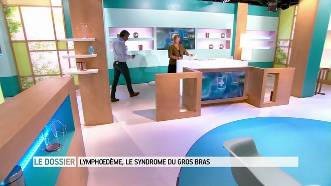Le lymphoedème expliqué par Marina Carrère d'Encausse et Michel Cymes