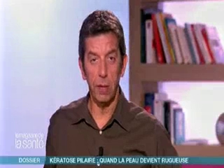 Marina Carrère d'Encausse et Michel Cymes expliquent la kératose pilaire.