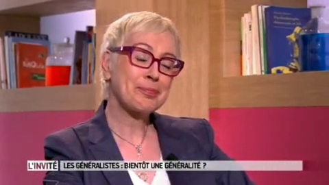 Elisabeth Hubert répond aux questions de Marina Carrère d'Encausse et de Michel Cymes.