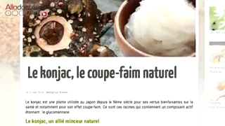 Le konjac, une plante pour éliminer les kilos superflus