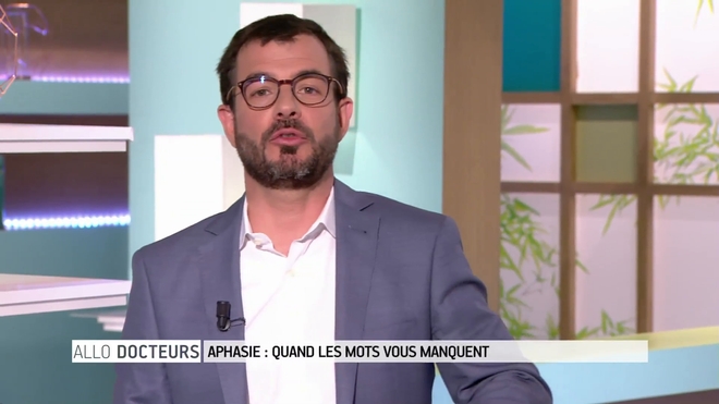 Benoît Thevenet et Régis Boxelé expliquent l'aphasie