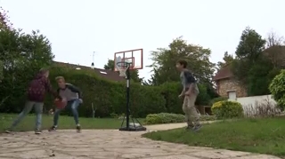 Justin, 12 ans, a vu ses rêves de basket et de compétition perturbés par la maladie