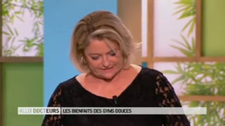 Démonstrations et explications avec Delphine Le Porquier de Vaux, kinésithérapeute