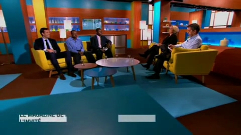 Entretien avec le Dr Alexandre Marchac, chirurgien plasticien à l'hôpital européen Georges-Pompidou (Paris) et avec Victor Likofata et David Mokamoa, patients défigurés