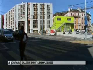 Reportage dans une salle de consommation de drogues en Suisse (diffusé en septembre 2010)