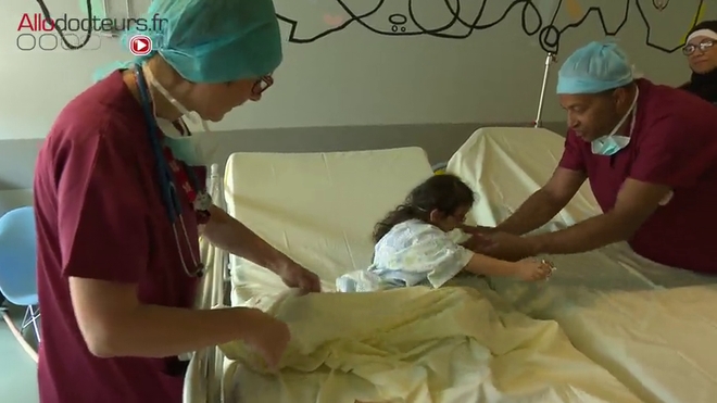 Comment est réalisée l’anesthésie d'un enfant en vue d'une opération ?