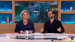 Marina Carrère d'Encausse et Benoît Thevenet décrivent en image l'anatomie de la cavité buccale