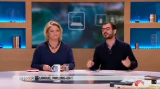 Marina Carrère d'Encausse et Benoît Thevenet décrivent en image l'anatomie de la cavité buccale