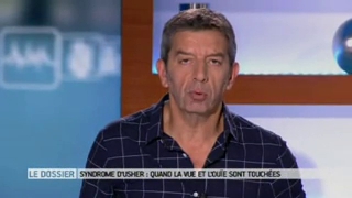 Marina Carrère d'Encausse et Michel Cymes expliquent le syndrome d'Usher.