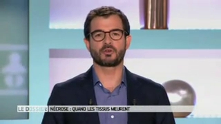 Marina Carrère d'Encausse et Benoît Thevenet expliquent la nécrose.
