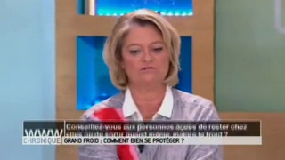 Conseillez-vous aux personnes âgées de rester chez elles ou de sortir quand même, malgré le froid ?