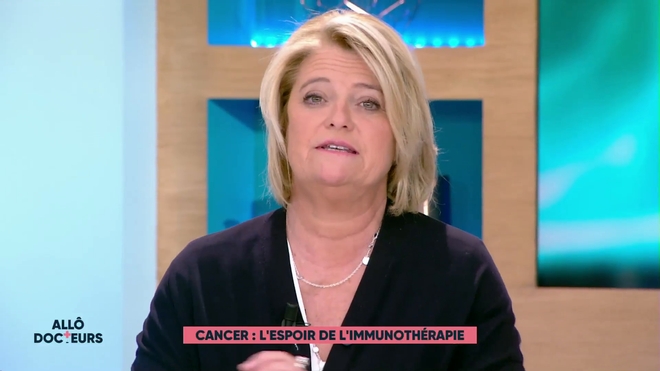 Marina Carrère d'Encausse et Régis Boxelé expliquent l'immunothérapie