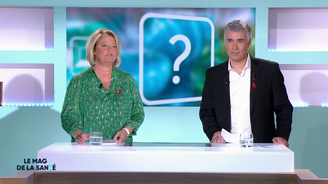Marina Carrère d'Encausse et Régis Boxelé présentent la toxine botulique