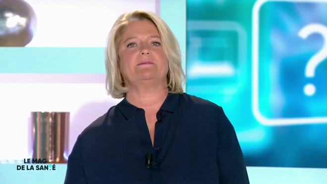 Marina Carrère d'Encausse et Régis Boxelé expliquent le fonctionnement du coeur