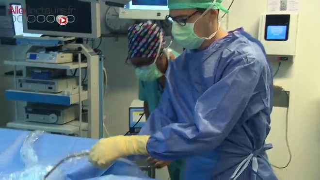Attention images de chirurgie !