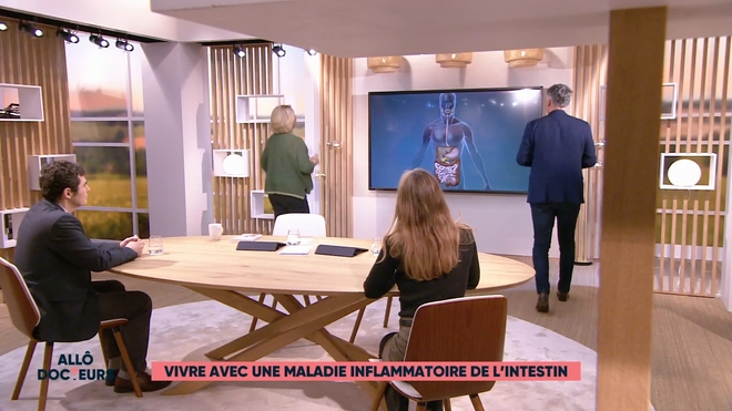 Marina Carrère d'Encausse et Régis Boxelé expliquent les MICI