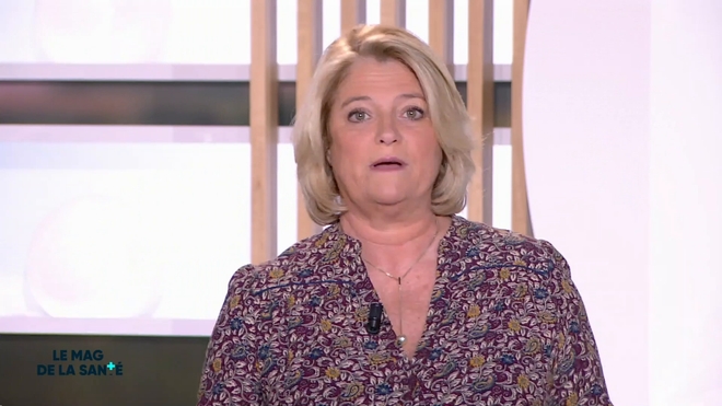 Marina Carrère d'Encausse et Régis Boxelé expliquent la moelle osseuse