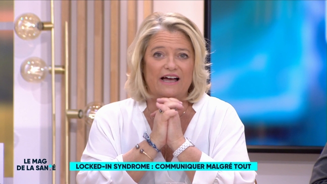 Marina Carrère d'Encausse et Philippe Charlier expliquent le locked-in syndrome