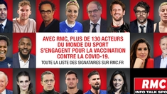 130 personnalités du sport s’engagent pour la vaccination contre le Covid