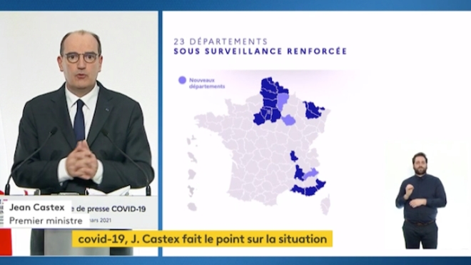 CARTE - Covid : trois nouveaux départements sous surveillance renforcée