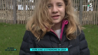 Lou, 11 ans souffre du syndrome de Leigh