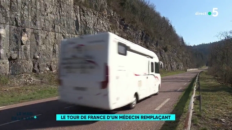 Le tour de France en camping car d'un médecin remplaçant