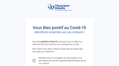 Covid : une nouvelle plateforme pour déclarer plus facilement ses cas contacts