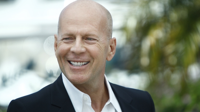 Bruce Willis au 65ème festival de Cannes en 2012