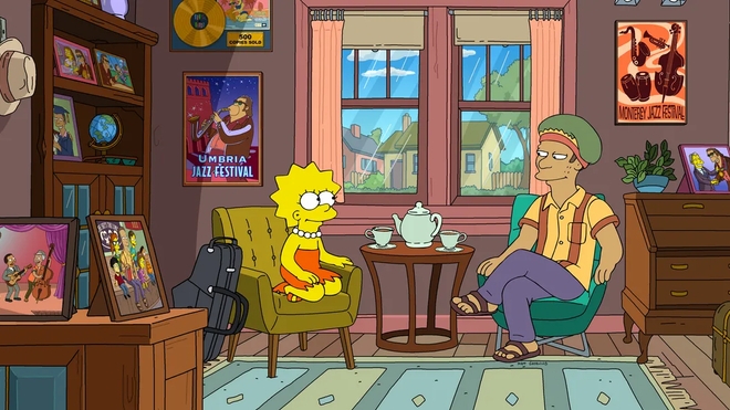 Un personnage malentendant présent pour la première fois dans les Simpson