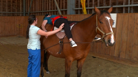 Equithérapie : une réeducation au contact des chevaux