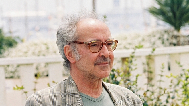 Le réalisateur  Jean-Luc Godard en 2001