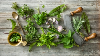 Cuisinez sain avec des herbes aromatiques