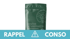 Rappel produit : Infusion Menthe de Marrakech