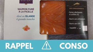 Rappel produit : Saumon fumé Monoprix Gourmet