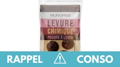 Rappel produit : Levure chimique