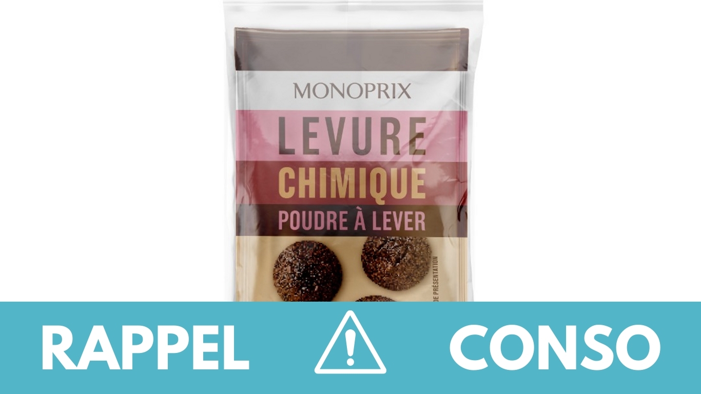 Rappel produit Levure chimique AlloDocteurs